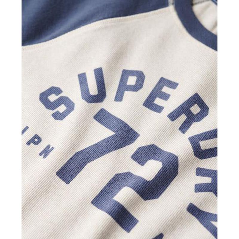 Superdry Athletic Rib Slim Ls Top image number 2